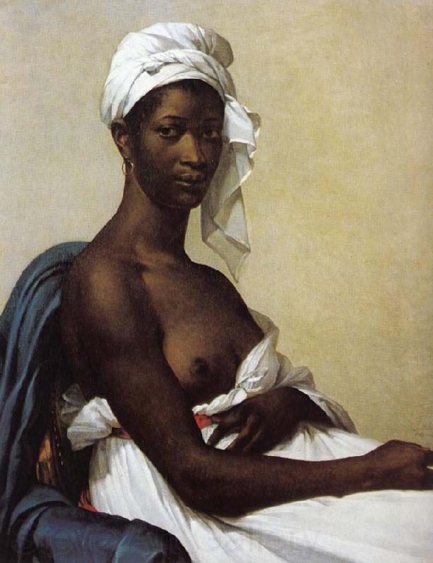 Marie-Guillemine Benoist Portrait of a Black woman France oil painting art